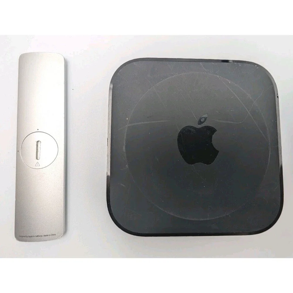 Apple TV 3rd Generation HDMI 1080p FHD Media Streamer - Black (MD199LL/A) Tested